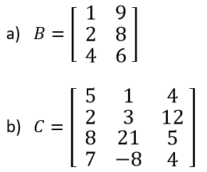 Transpuesta de una matriz - 4