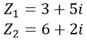 Sumas y restas con números complejos - 5