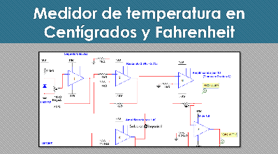 Práctica - Medidor de temperatura en Centígrados y Fahrenheit