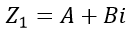 Sumas y restas con números complejos - 1
