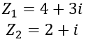 Multiplicación con números complejos - 6