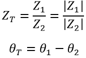 Multiplicación y división de números complejos en forma polar - 3