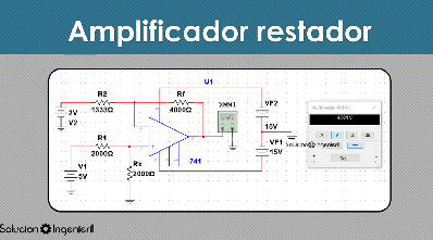 Amplificador restador