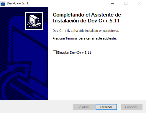 Instalación de Dev-C++ - 8